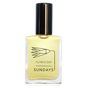 Sundays by Florescent perfume bottle
