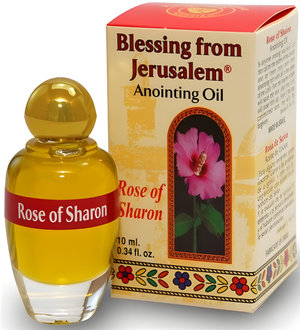 Rose of Sharon Anointing Oil by Ein Gedi perfume bottle