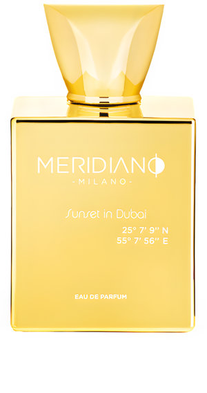 Sunset in Dubai by Meridiano Milano perfume bottle