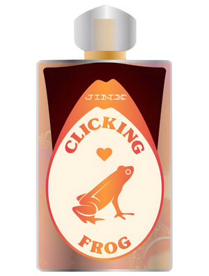 Clicking Frog by Jinx Smells perfume bottle