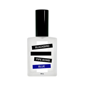 Pipe Bomb Blue by Blackbird perfume bottle