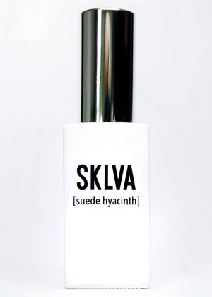 [suede Hyacinth] by SKLVA perfume bottle