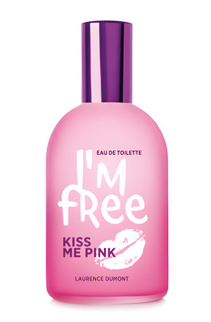 I'm Free Kiss Me Pink by Laurence Dumont perfume bottle