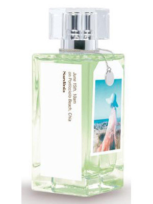 June 15th 10am on Porticciolo Beach Chia - Sardinia by Memento Italian Olfactive Landscapes perfume bottle