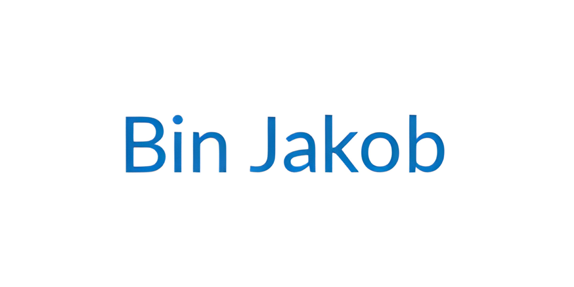 Picture of Bin Jakob brand