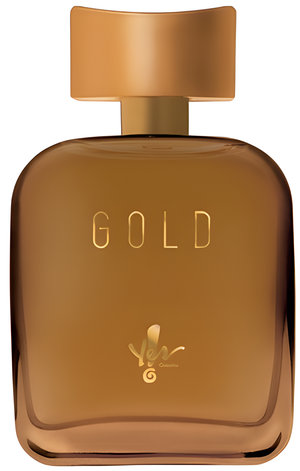 Gold by Yes! Cosmetics perfume bottle