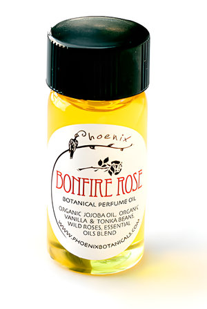 Bonfire Rose by Phoenix Botanicals perfume bottle