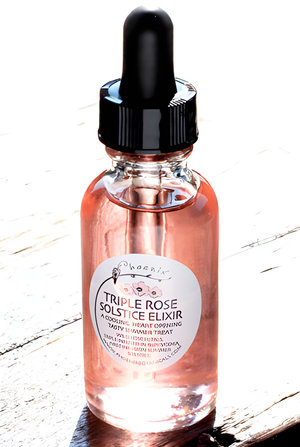 Triple Rose Solstice Elixir by Phoenix Botanicals perfume bottle