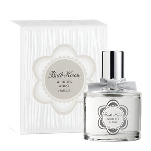 White Tea & Rose by Bath House perfume bottle
