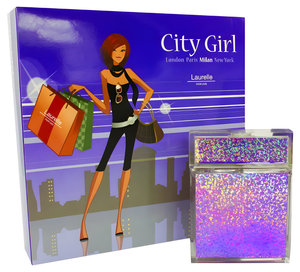 City Girl Milan by Laurelle London perfume bottle