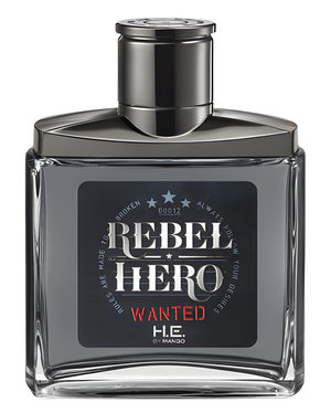 Rebel Hero Wanted by Mango perfume bottle