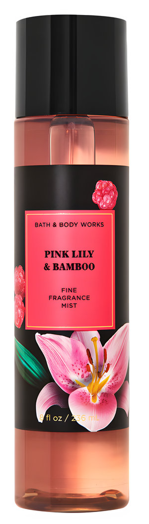 Pink Lily & Bamboo by Bath & Body Works perfume bottle