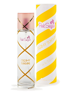 Pink Sugar Creamy Sunshine by Aquolina perfume bottle