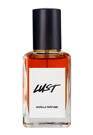 Lust by Lush perfume bottle