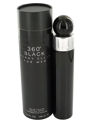 360° Black for Men by Perry Ellis perfume bottle