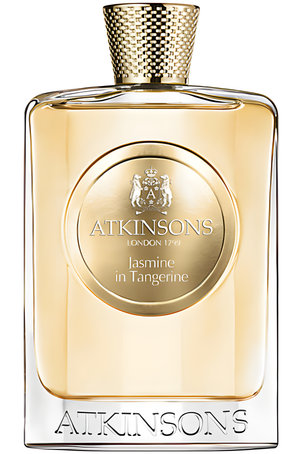 Jasmine in Tangerine by Atkinsons perfume bottle