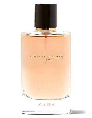 Vibrant Leather Oud by Zara perfume bottle