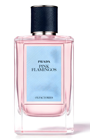 Pink Flamingos by Prada perfume bottle