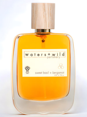Sweet Basil + Bergamot by Waters + Wild Perfumery perfume bottle