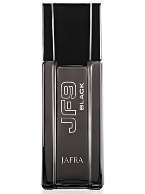 JF9 Black by JAFRA perfume bottle