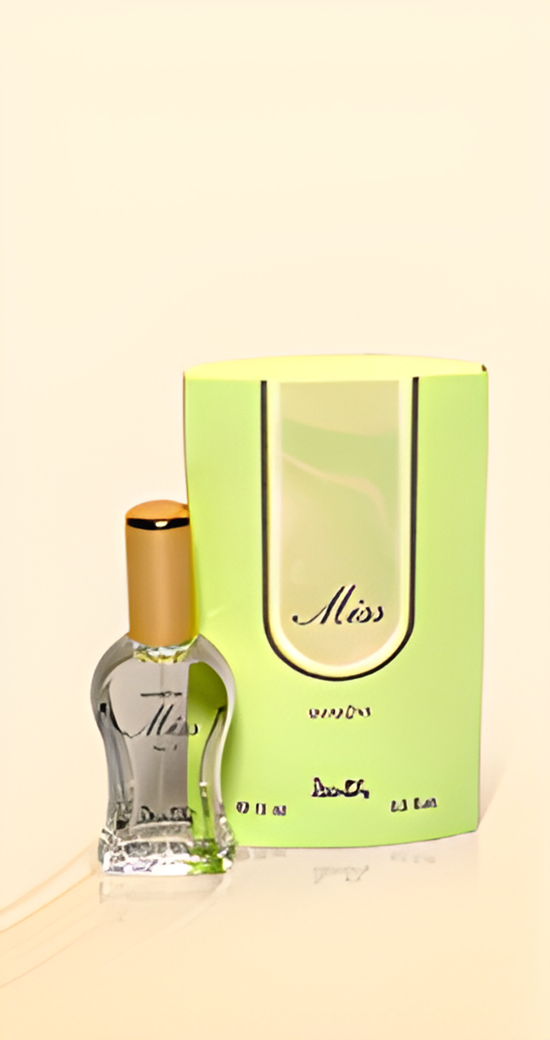 Miss 1 by Dzintars perfume bottle
