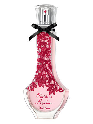 Red Sin by Christina Aguilera perfume bottle