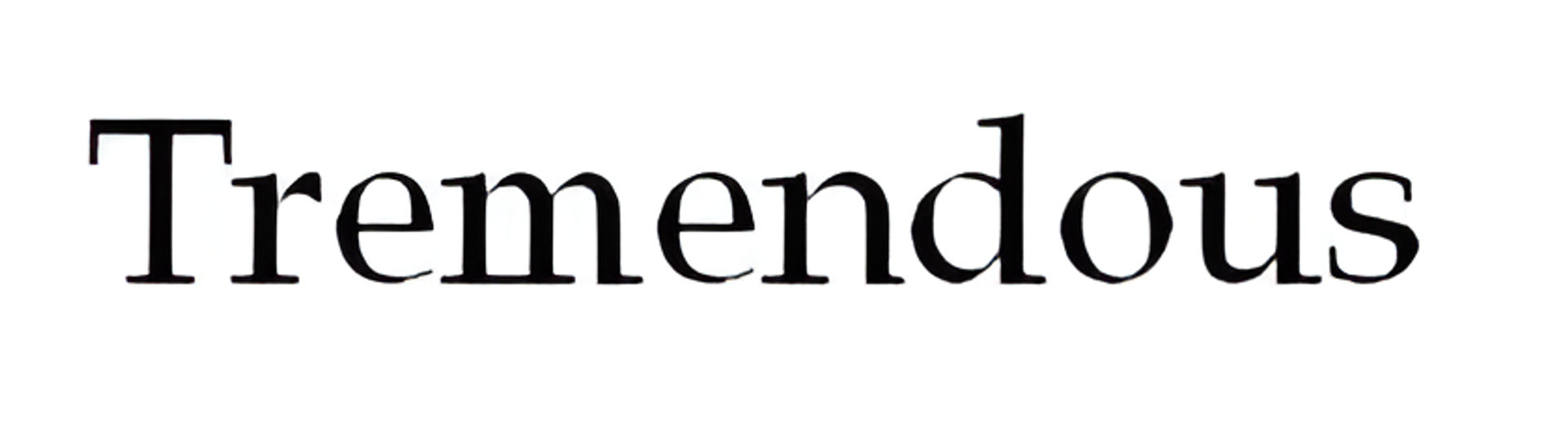 Picture of Tremendous brand