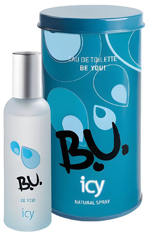 B.U. Icy by Sarantis perfume bottle