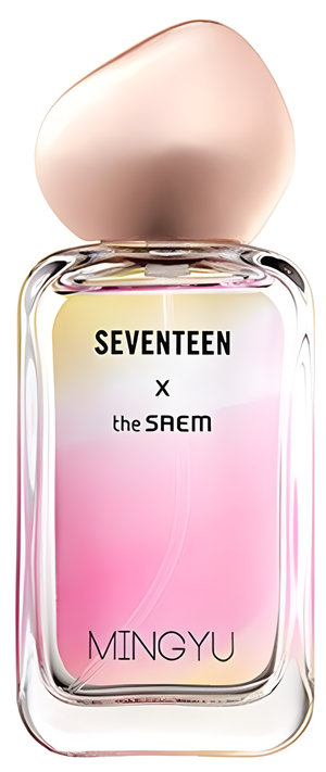 Seventeen X Mingyu by The SAEM perfume bottle