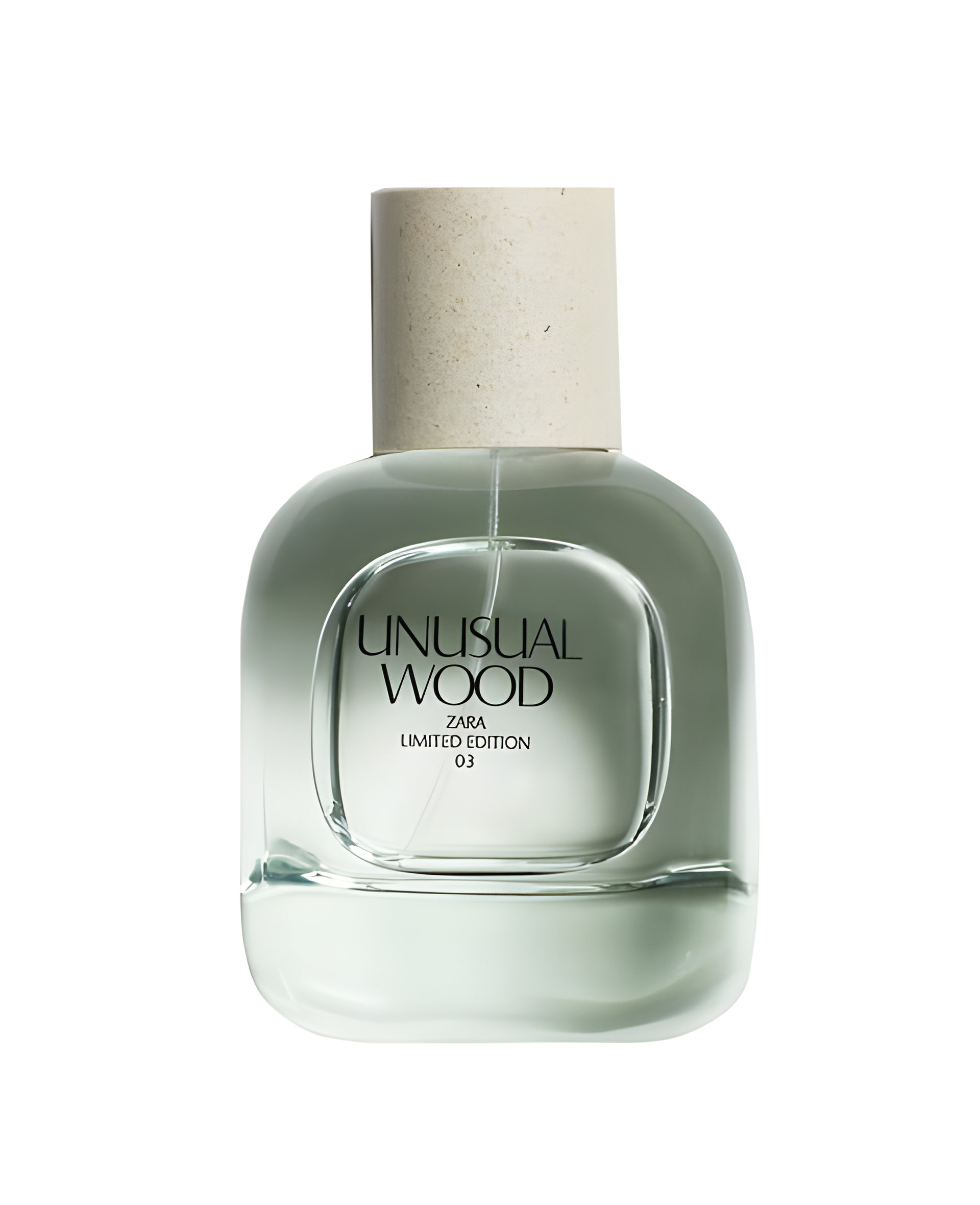 Unusual Wood by Zara perfume bottle
