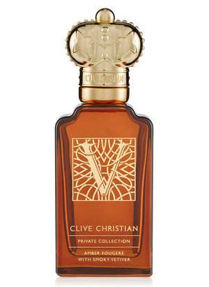 V for Men Amber Fougere With Smoky Vetiver by Clive Christian perfume bottle