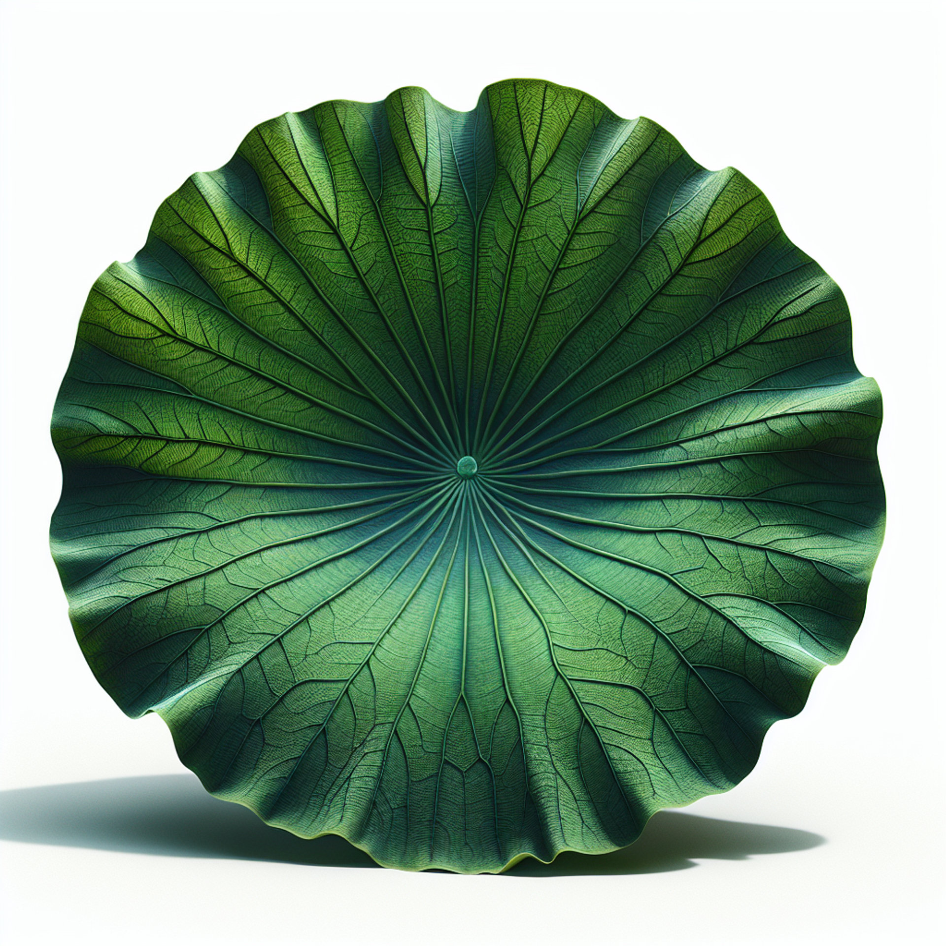 Picture of Water Lily Leaf note