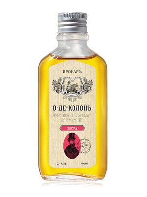 Eau de Cologne Ekstaz (О-Де-Колонъ Экстаз) by Brocard perfume bottle