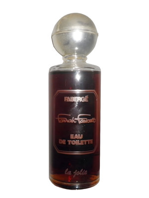 Farrah Fawcett La Jolie by Faberge perfume bottle