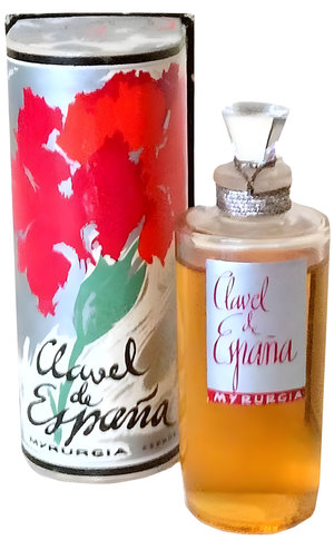 Clavel de españa by Myrurgia perfume bottle