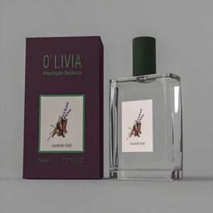 Lavanda Oud by O'Livia Inspiração Botânica perfume bottle