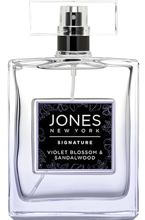 Signature Violet Blossom & Sandalwood by Jones New York perfume bottle