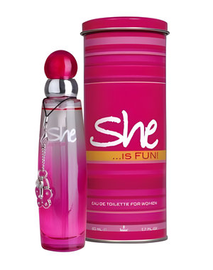 She... Is Fun! by Hunca perfume bottle