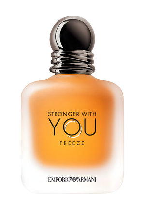 Emporio Armani Stronger With You Freeze by Giorgio Armani perfume bottle