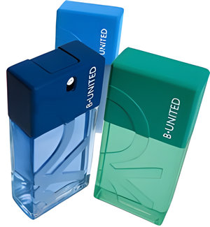 B. United Man by Benetton perfume bottle
