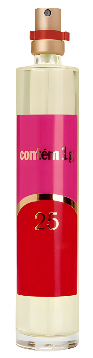 25 by Contém 1g perfume bottle
