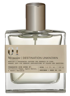 01 Destination Unkown by Mémoire Archives perfume bottle