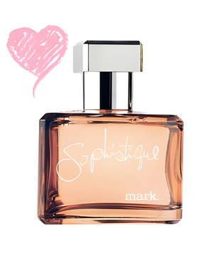 Mark Sophistique by mark. perfume bottle