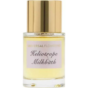Heliotrope Milkbath by Universal Flowering perfume bottle