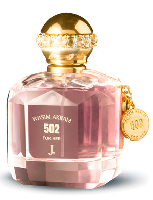 Wasim Akram 502 by Junaid Jamshed perfume bottle