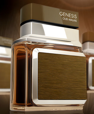 Genesis Oud Malaki by Le Chameau perfume bottle