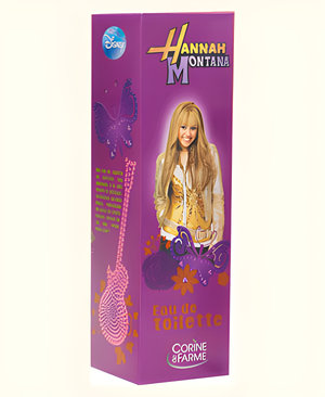 Hannah Montana by Corine de Farme perfume bottle
