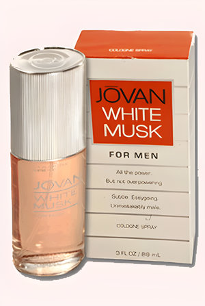 White Musk by Jovan perfume bottle
