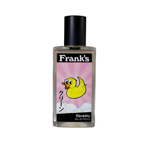 Squeaky by Frank's Aromatics perfume bottle