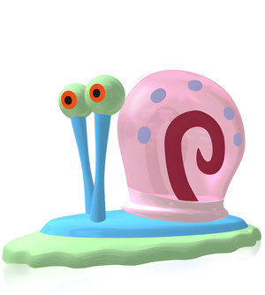 Gary by SpongeBob Squarepants perfume bottle